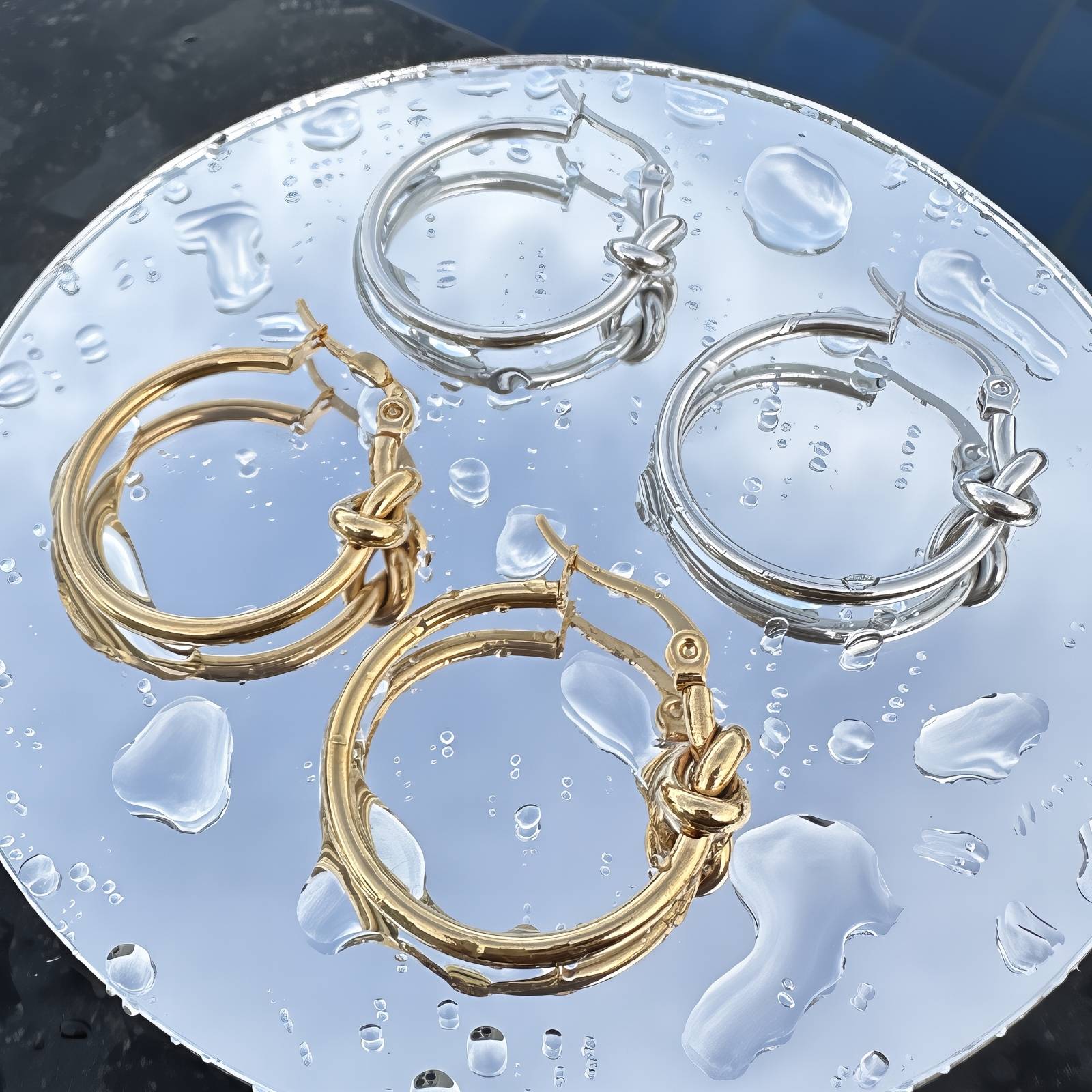 Earrings, Stainless Steel