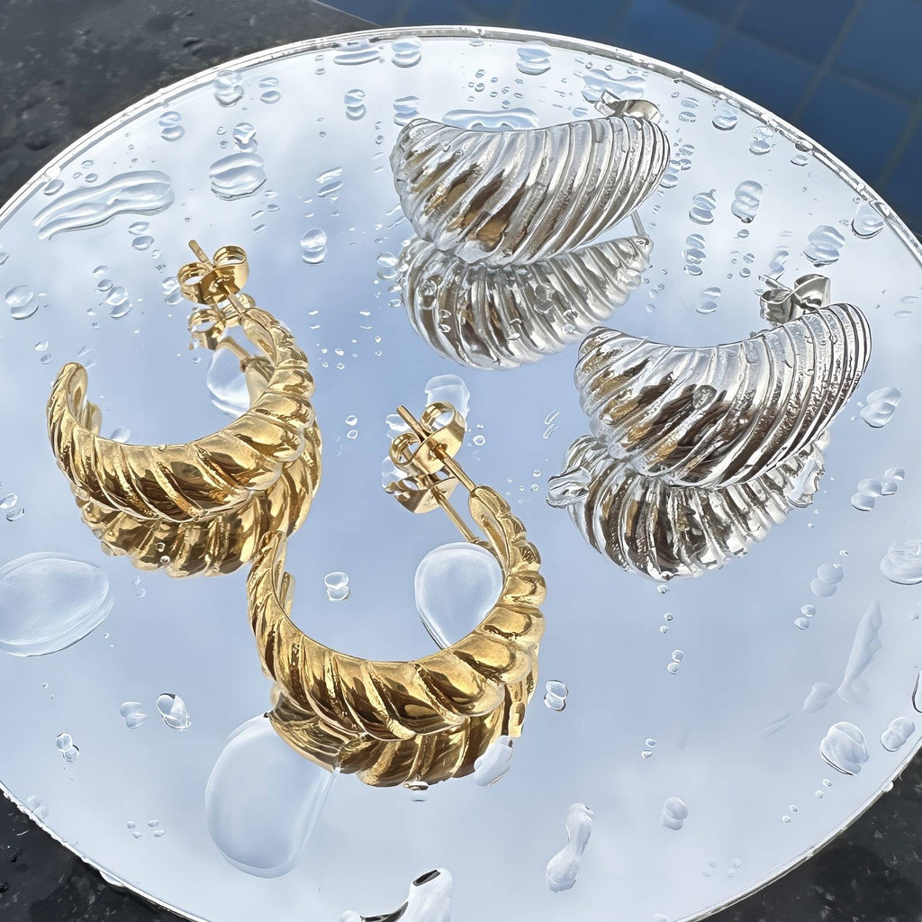 Earrings, Stainless Steel