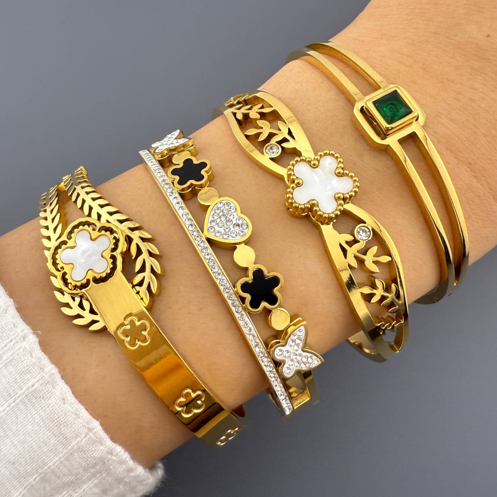 Arany Masni, 18K Gold Plated Steel