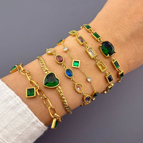 Báj és Ragyogás, 18K Gold Plated Steel