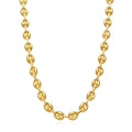 Necklace, 18K Gold Plated Steel