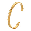 Bracelet, 18K Gold Plated Steel