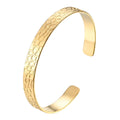 Bracelet, 18K Gold Plated Steel