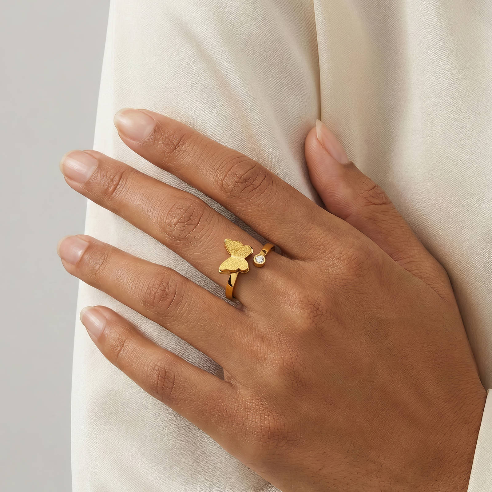 Csillagfény, 18K Gold Plated Steel