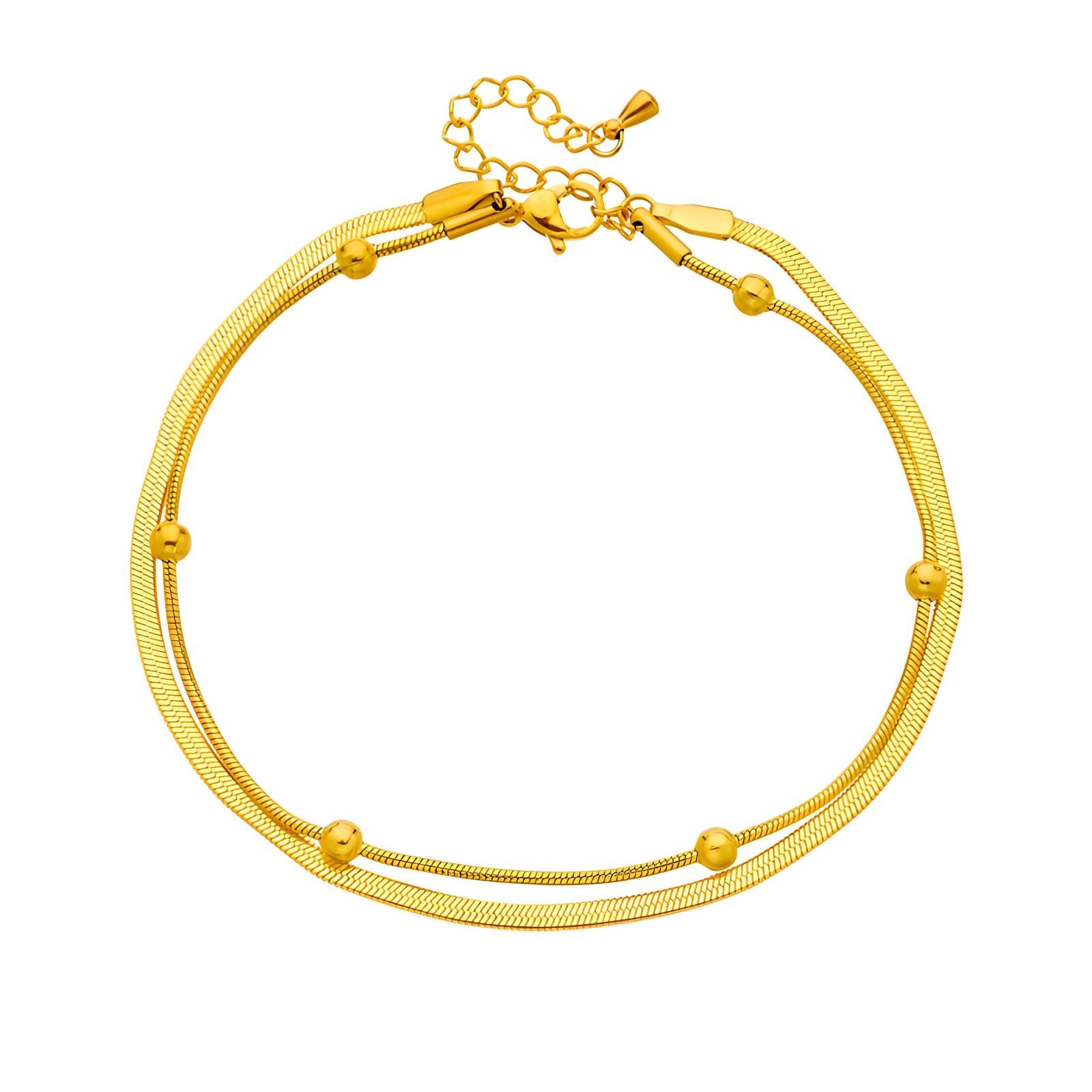 Könnyed Elegancia, 18K Gold Plated Steel