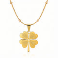 Necklace, 18K Gold Plated Steel