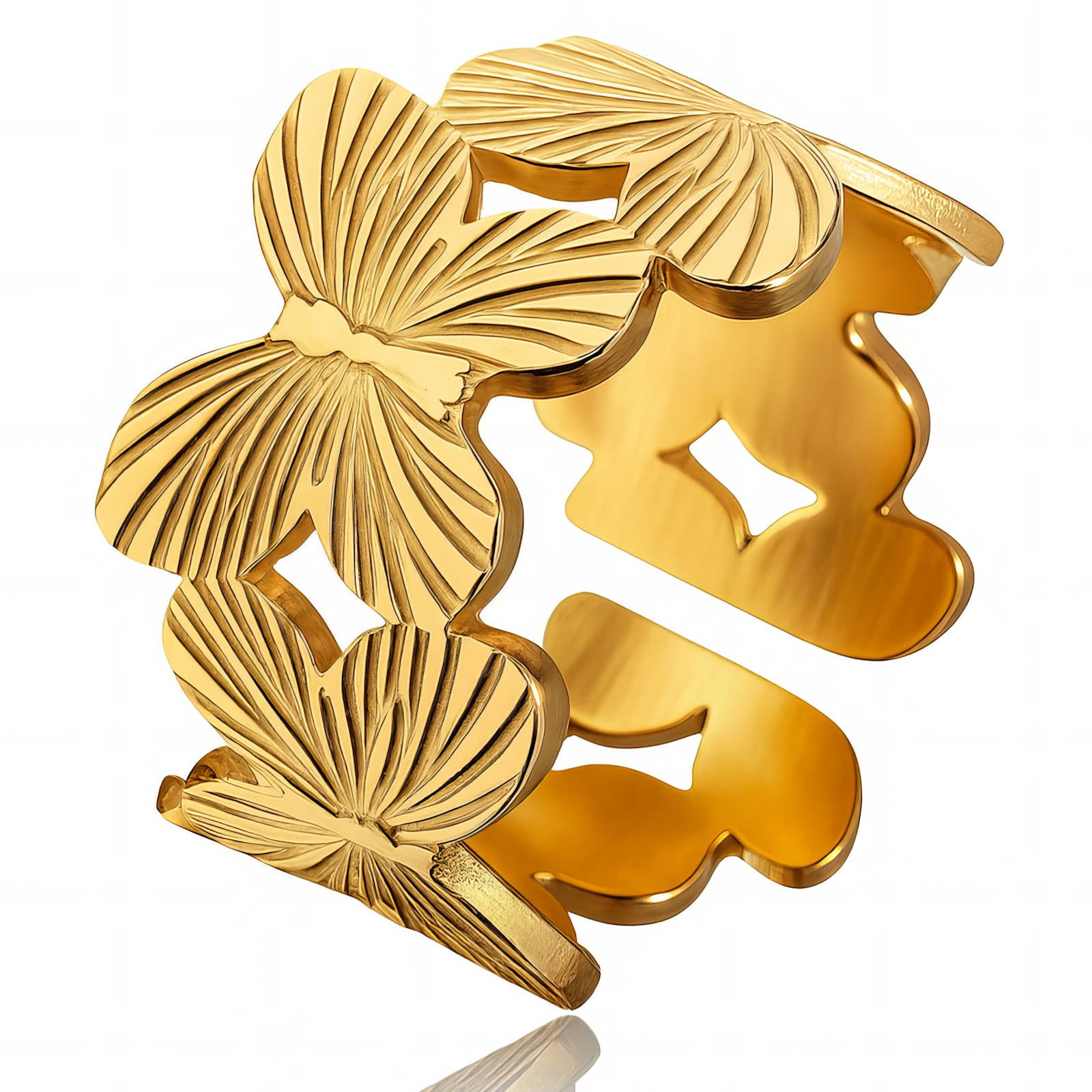 Hűség Záloga, 18K Gold Plated Steel