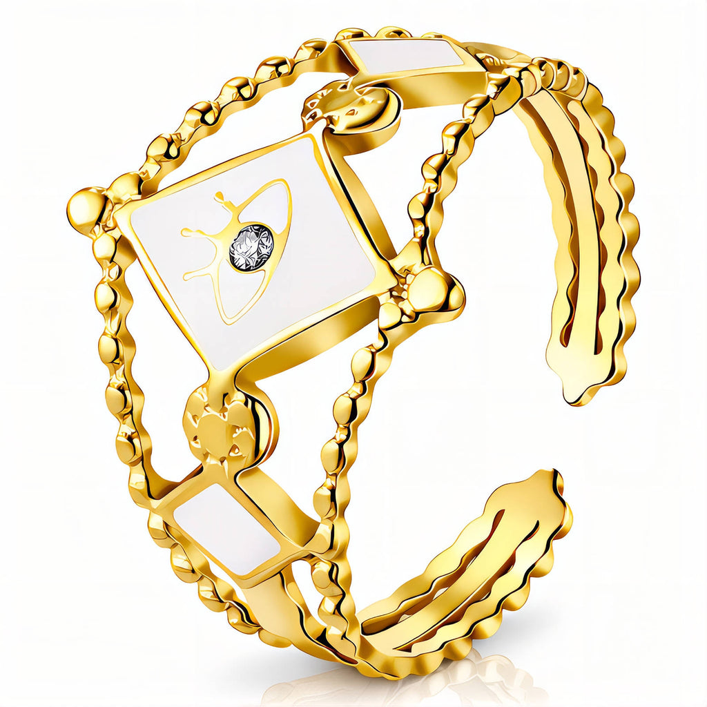 Örök Ragyogás, 18K Gold Plated Steel