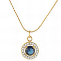 Necklace, 18K Gold Plated Steel