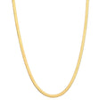 Necklace, 18K Gold Plated Steel
