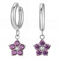 Flowers Earrings, Stainless Steel