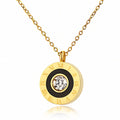 Necklace, 18K Gold Plated Steel