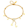 Arany Szellő, 18K Gold Plated Steel