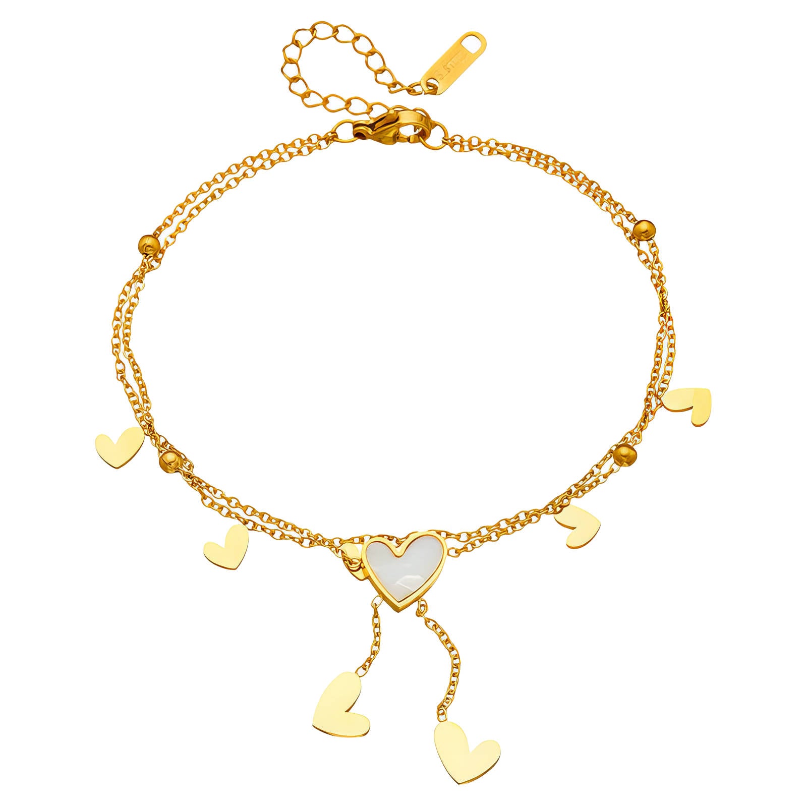 Arany Szellő, 18K Gold Plated Steel