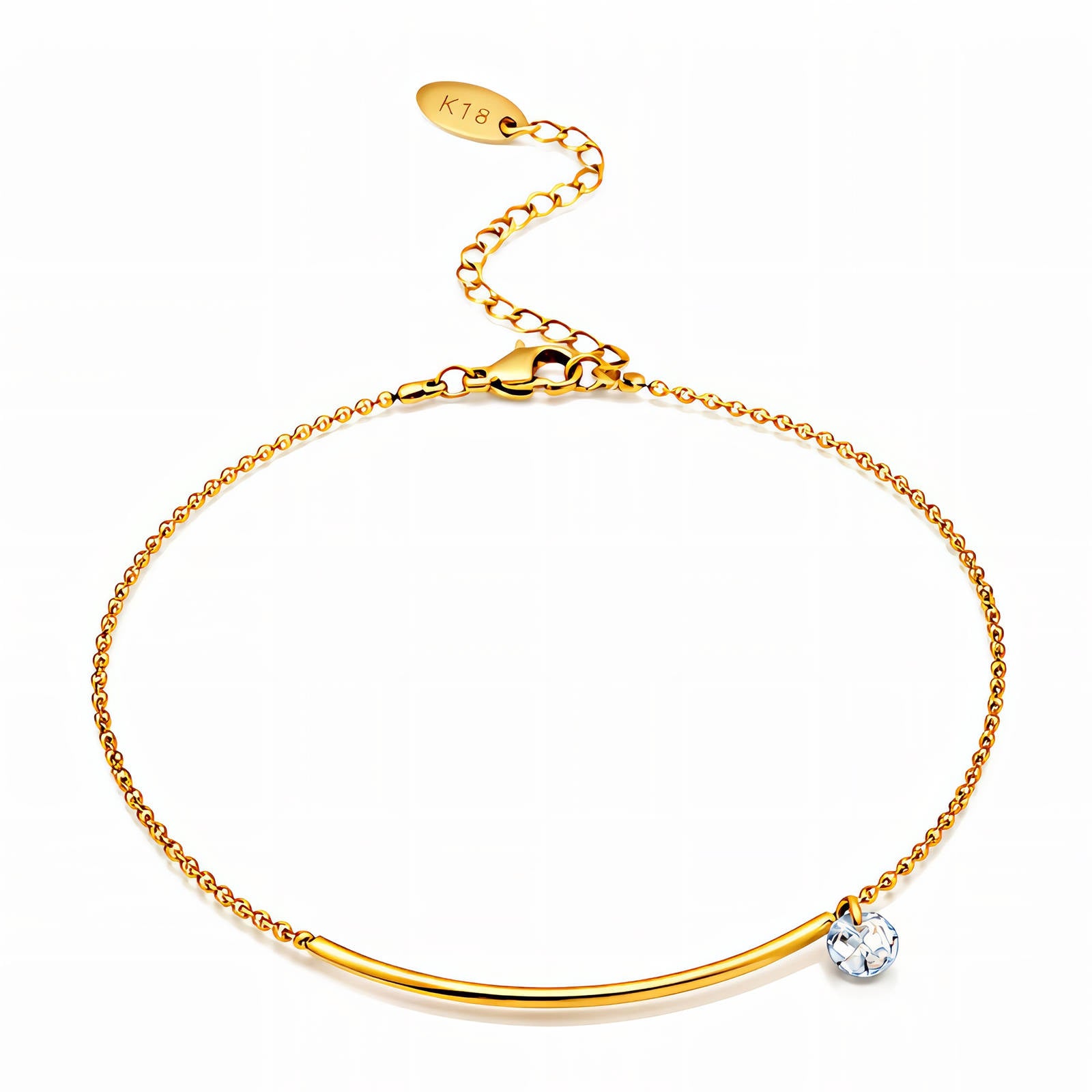 Arany Sugár, 18K Gold Plated Steel