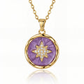 Star Necklace, 18K Gold Plated Steel