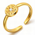 Modern Klasszikus, 18K Gold Plated Steel