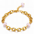 Lágy Érintés, 18K Gold Plated Steel