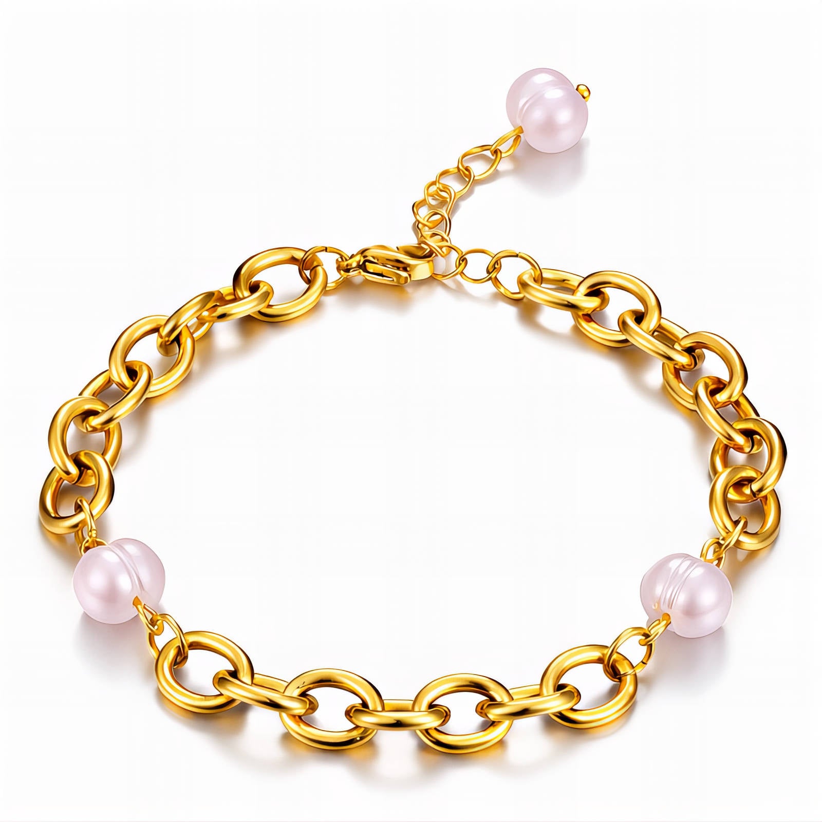 Lágy Érintés, 18K Gold Plated Steel