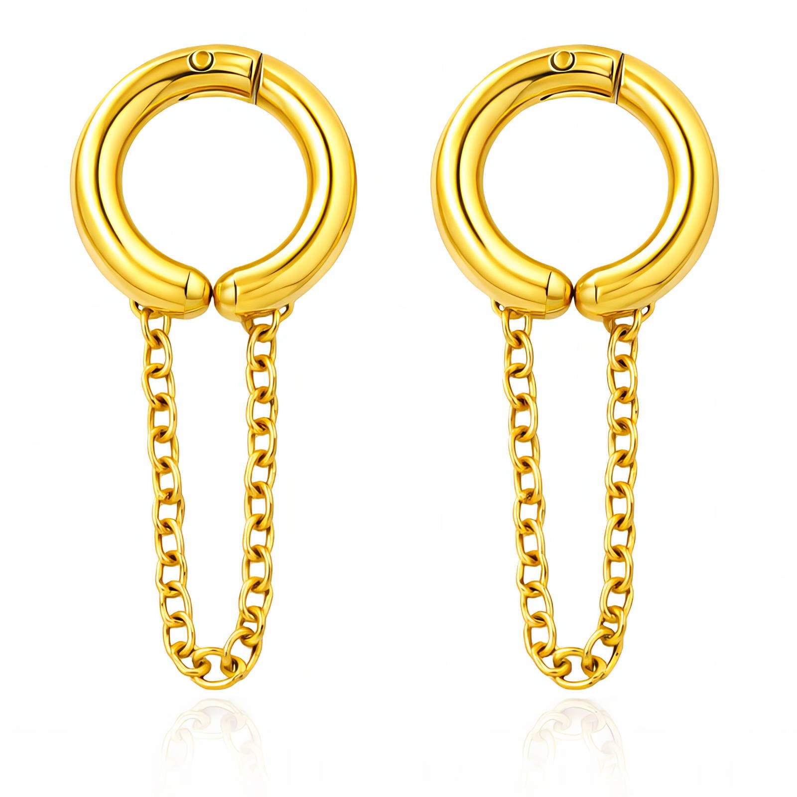 Modern Aura, 18K Gold Plated Steel