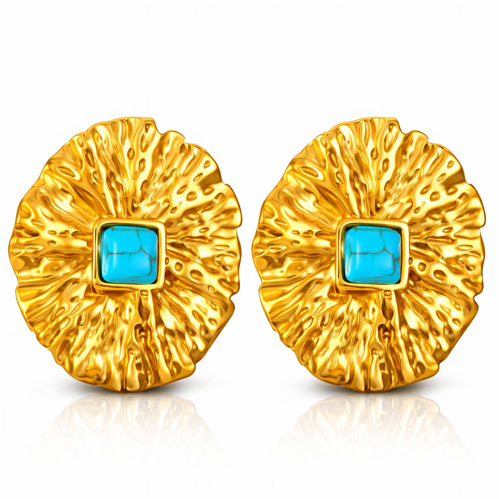 Csillám, 18K Gold Plated Steel