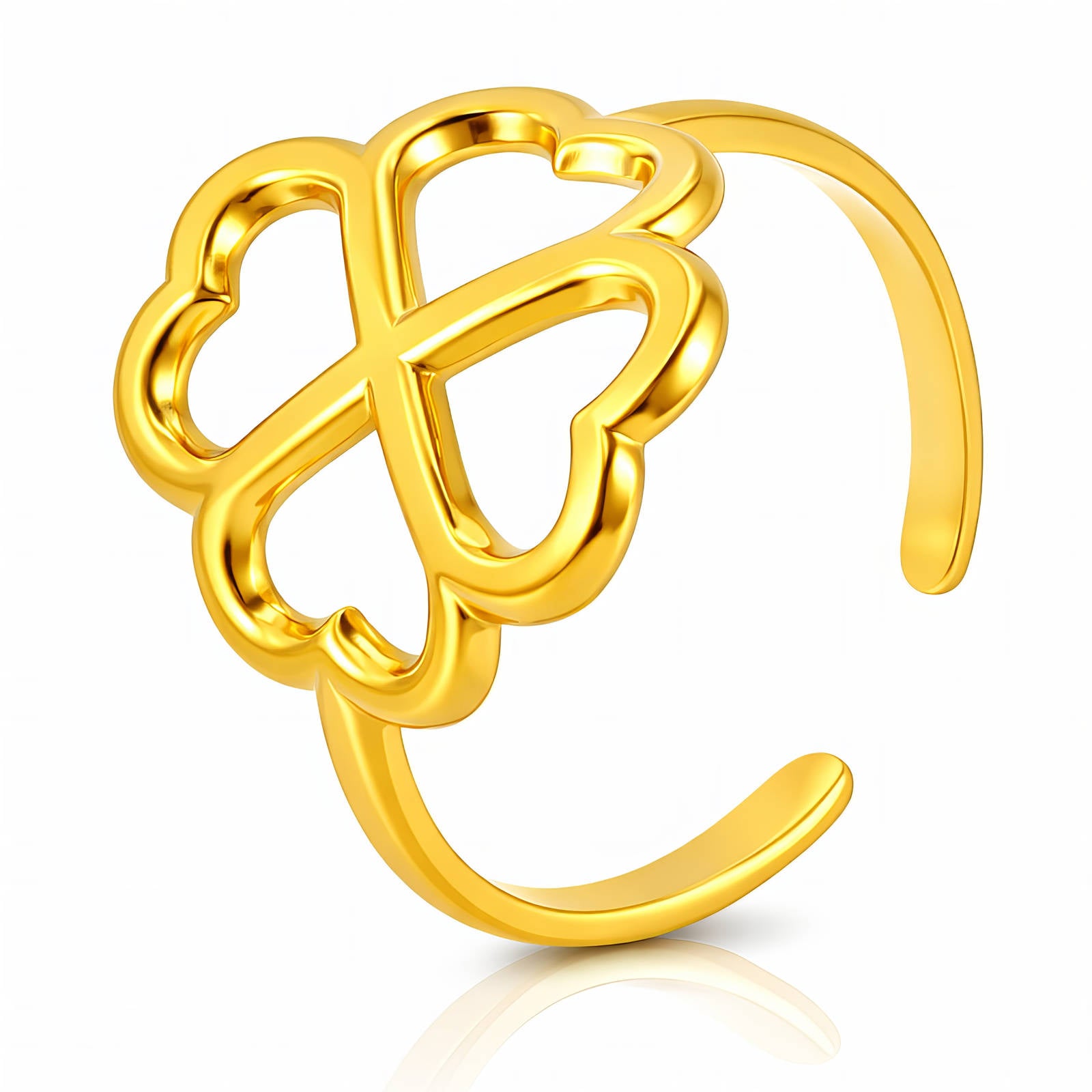 Arany ölelés, 18K Gold Plated Steel